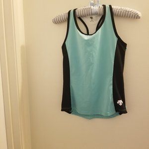 Descente Aqua Racerback Racing Biking Tank Top Size XS